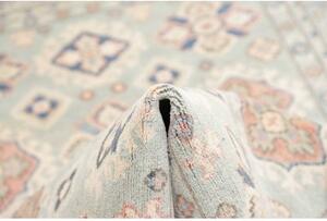 Tappeto Kazak Stilizzato Azzurro Rosa Antico 121x170 Cm