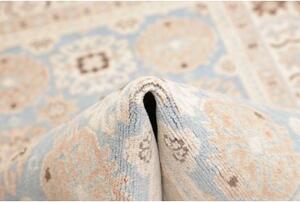 Tappeto Kazak Stilizzato Azzurro Beige 105x143 Cm