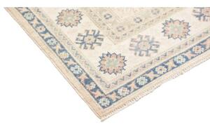 Tappeto Kazak Stilizzato Avorio Blu 117x178 Cm