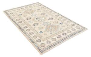 Tappeto Kazak Stilizzato Avorio Blu 117x178 Cm