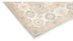 Tappeto Kazak Stilizzato Azzurro Chiaro Avorio 102x148 Cm