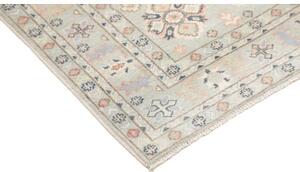 Tappeto Kazak Stilizzato Azzurro Rosa Antico 121x170 Cm