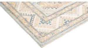 Tappeto Kazak Geometrico Azzurro Beige 103x154 Cm