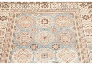 Tappeto Kazak Geometrico Azzurro Beige 101x149 Cm