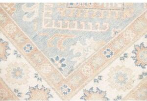 Tappeto Kazak Stilizzato Azzurro Chiaro Avorio 102x148 Cm