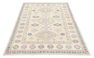 Tappeto Kazak Stilizzato Avorio Blu 117x178 Cm