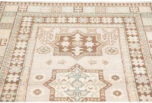 Tappeto Kazak Geometrico Avorio Marrone 123x182 Cm