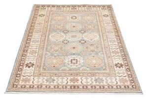 Tappeto Kazak Geometrico Azzurro Beige 101x149 Cm