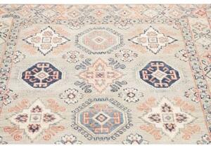 Tappeto Kazak Geometrico Beige Blu 122x180 Cm