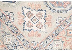 Tappeto Kazak Geometrico Beige Blu 122x180 Cm