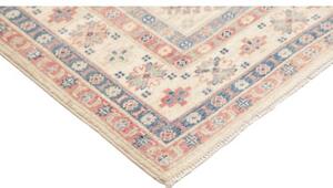 Tappeto Kazak Stilizzato Avorio Rosso Corallo 149x197 Cm