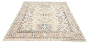 Tappeto Kazak Stilizzato Avorio Blu Avio 150x198 Cm