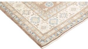 Tappeto Kazak Stilizzato Marrone Tortora Beige 119x169 Cm