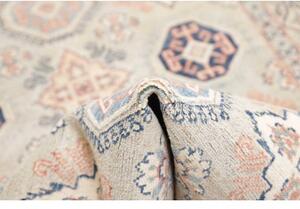 Tappeto Kazak Geometrico Beige Blu 122x180 Cm