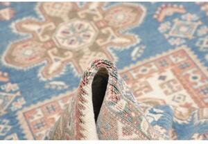 Tappeto Kazak Geometrico Blu Beige 147x193 Cm