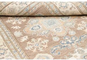 Tappeto Kazak Stilizzato Marrone Tortora Beige 119x169 Cm