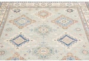 Tappeto Kazak Stilizzato Celeste Beige 153x203 Cm