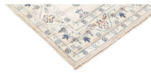 Tappeto Kazak Stilizzato Avorio Blu Corsia 87x301 Cm