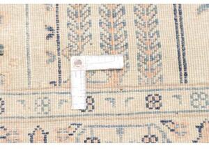 Tappeto Kazak Stilizzato Avorio Blu Corsia 87x301 Cm