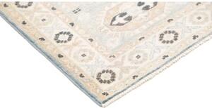 Tappeto Kazak Stilizzato Azzurro Avorio Corsia 63x175 Cm