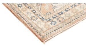 Tappeto Kazak Stilizzato Rosa Antico Blu Corsia 83x298 Cm