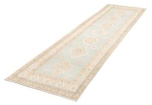 Tappeto Kazak Stilizzato Azzurro Beige Corsia 83x297 Cm