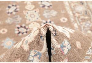 Tappeto Kazak Stilizzato Marrone Tortora Beige Corsia 84x297 Cm