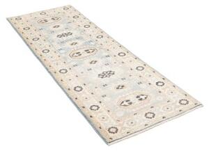 Tappeto Kazak Stilizzato Azzurro Avorio Corsia 63x175 Cm