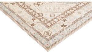 Tappeto Kazak Geometrico Beige Marrone 155x209 Cm
