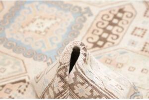 Tappeto Kazak Geometrico Beige Marrone 155x209 Cm