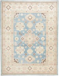 Tappeto Kazak Stilizzato Celeste Beige 158x205 Cm