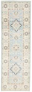 Tappeto Kazak Stilizzato Azzurro Avorio Corsia 62x179 Cm