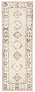 Tappeto Kazak Geometrico Beve Marrone Chiaro Corsia 64x180 Cm