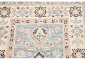 Tappeto Kazak Stilizzato Azzurro Avorio Corsia 62x179 Cm