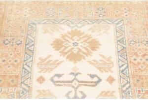 Tappeto Kazak Stilizzato Avorio Beige Corsia 81x276 Cm