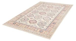 Tappeto Kazak Geometrico Avorio Blu 151x211 Cm