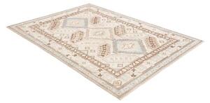 Tappeto Kazak Geometrico Beige Marrone 155x209 Cm