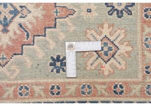 Tappeto Kazak Stilizzato Verde Salvia Beige 118x182 Cm