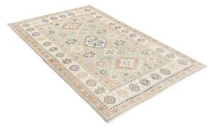 Tappeto Kazak Stilizzato Verde Salvia Beige 118x182 Cm