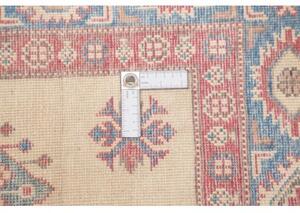 Tappeto Kazak Stilizzato Avorio Azzurro 155x192 Cm