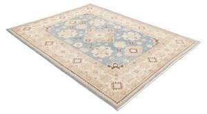 Tappeto Kazak Stilizzato Celeste Beige 158x205 Cm