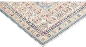 Tappeto Kazak Stilizzato Azzurro Beige 124x183 Cm