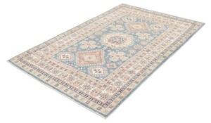 Tappeto Kazak Stilizzato Azzurro Beige 124x183 Cm