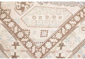 Tappeto Kazak Geometrico Beige Marrone 155x209 Cm