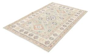 Tappeto Kazak Stilizzato Verde Salvia Beige 118x182 Cm
