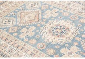 Tappeto Kazak Stilizzato Azzurro Beige 124x183 Cm