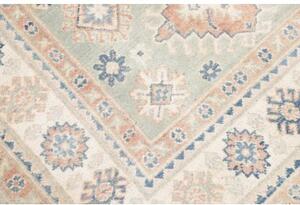 Tappeto Kazak Stilizzato Verde Salvia Beige 118x182 Cm