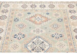 Tappeto Kazak Stilizzato Verde Salvia Beige 118x182 Cm