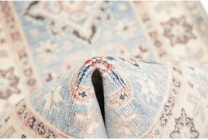 Tappeto Kazak Stilizzato Azzurro Avorio Corsia 62x179 Cm