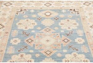 Tappeto Kazak Stilizzato Celeste Beige 158x205 Cm